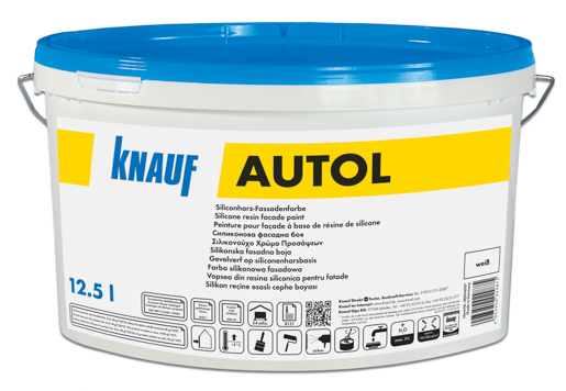 Knauf PF2 Autol brillantweiß 12,5 lt Siliconharz Fassadenfarbe